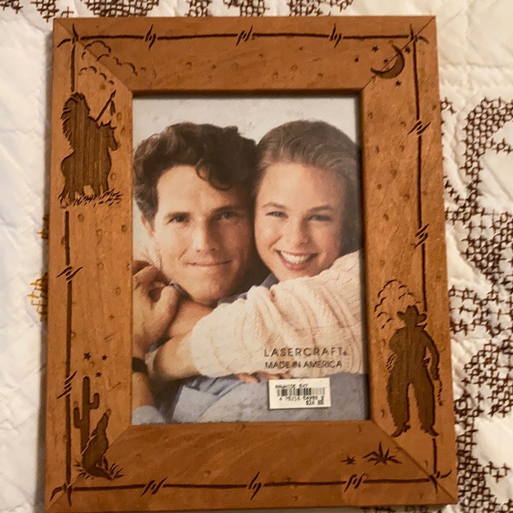 Western themed wood frame NWT - Picture 2 of 10